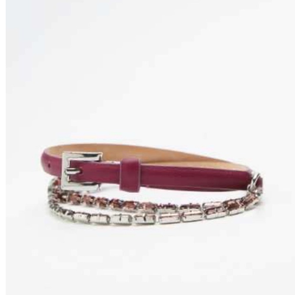 MaxMara Crystal Embelished Belt